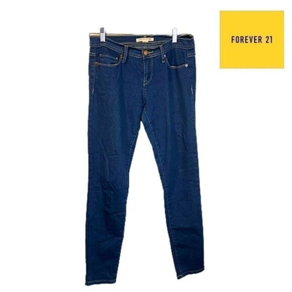 Forever 21 Womens Blue‎ Denim Skinny Jeans Size 27